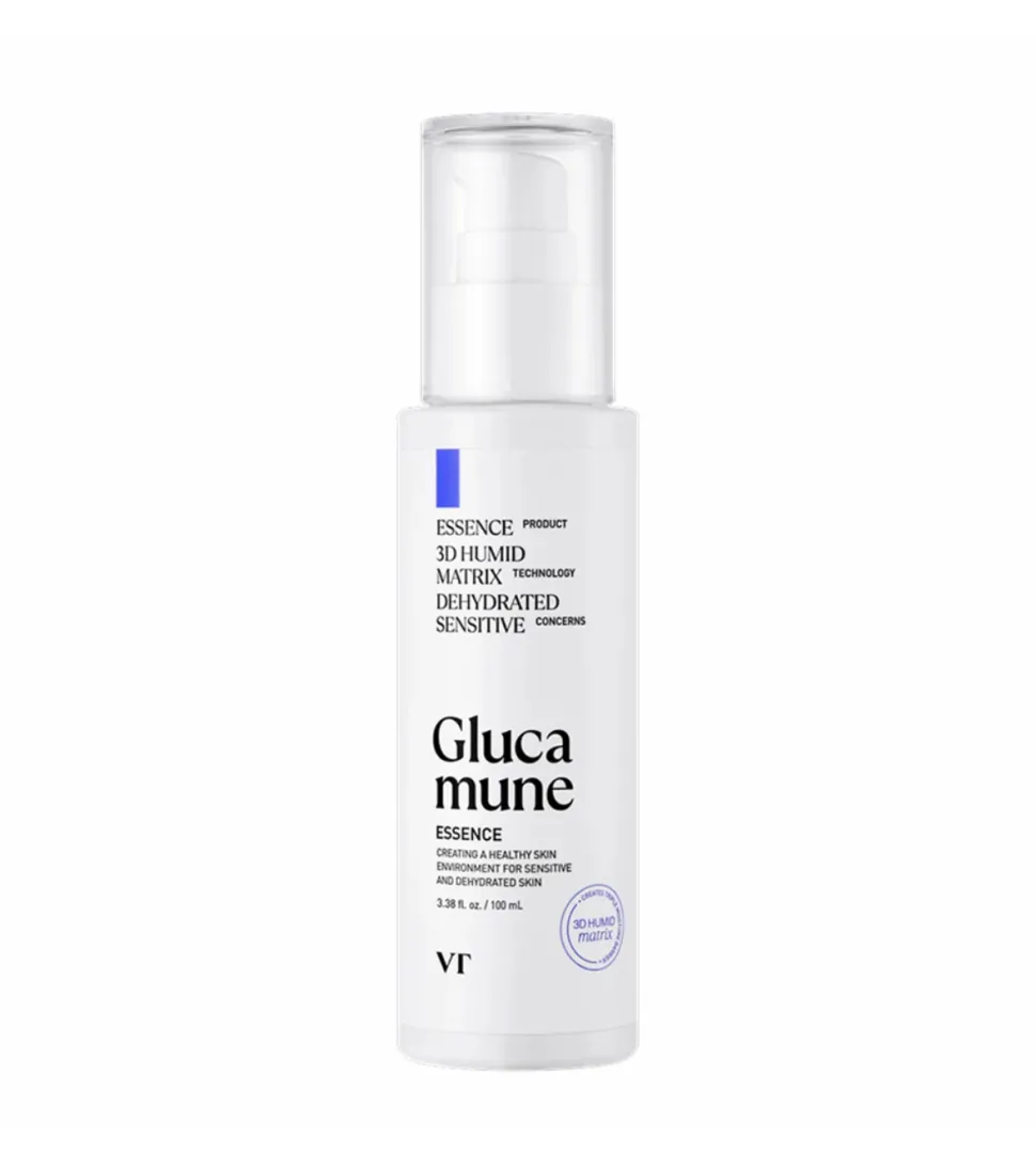Esencia facial hidratante con Glucamune
