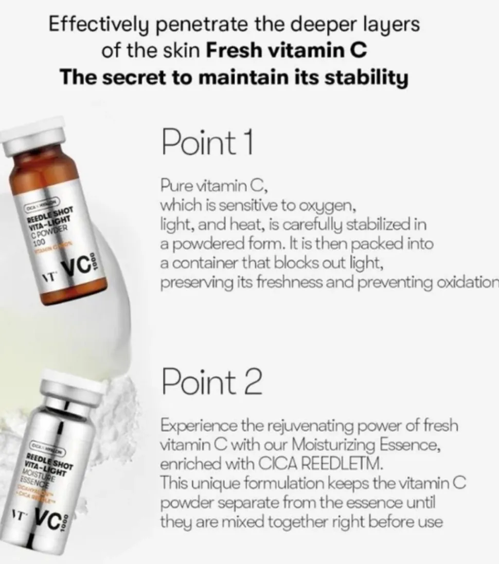 Esencia tonificante Reedle Shot Vita-Light VC1000