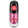 Esmalte de uñas Satin Chrome - 03: Meta Maroon