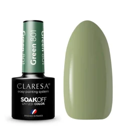 Esmalte semipermanente Soak off - 801: Green