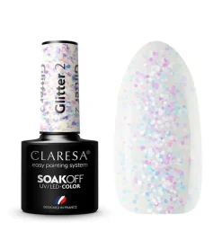 Esmalte semipermanente Soak off - 02: Glitter
