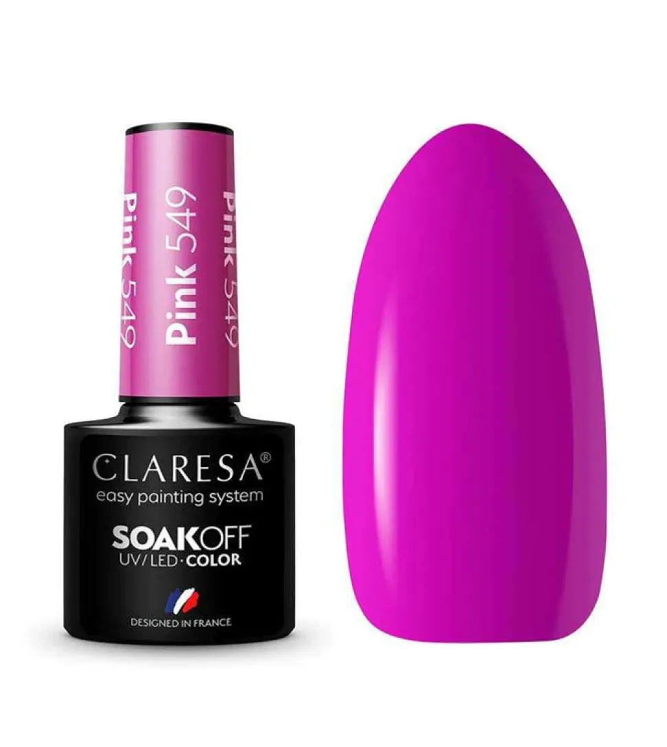 Esmalte semipermanente Soak off - 549: Pink