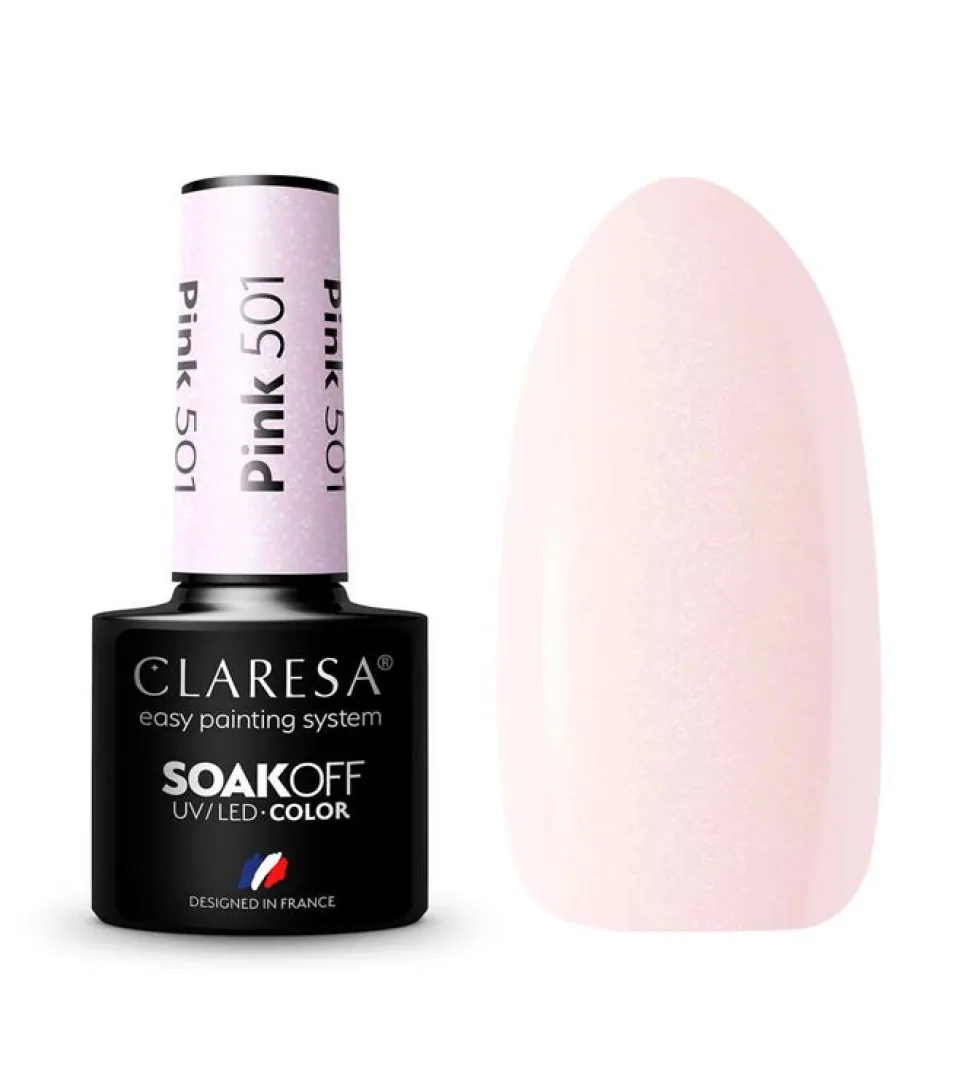 Esmalte semipermanente Soak off - 501: Pink