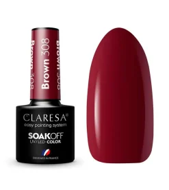 Esmalte semipermanente Soak off - 308: Brown