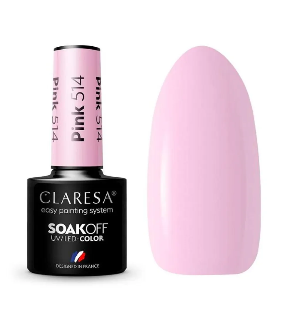 Esmalte semipermanente Soak off - 514: Pink