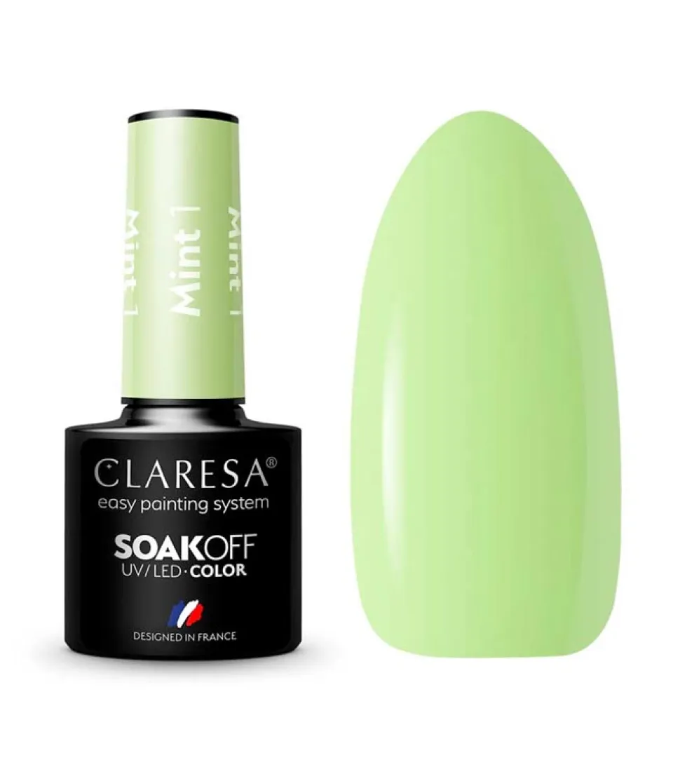 Esmalte semipermanente Soak off - 01: Mint