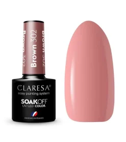 Esmalte semipermanente Soak off - 302: Brown