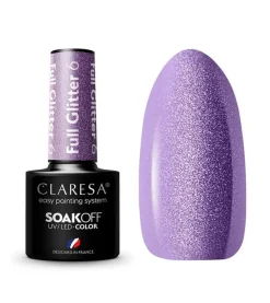Esmalte semipermanente Soak off - 06: Full Glitter