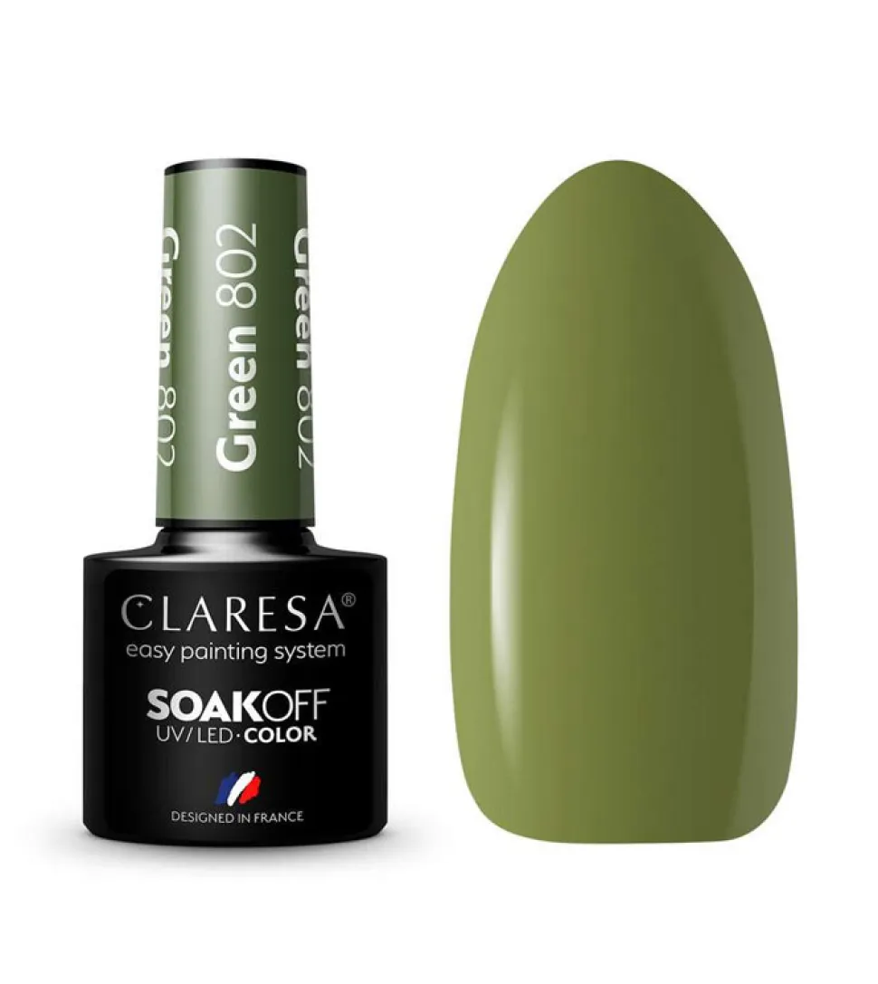 Esmalte semipermanente Soak off - 802: Green
