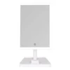 Espejo de tocador recargable con iluminación LED regulable - Blanco