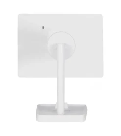 Espejo de tocador recargable con iluminación LED regulable - Blanco
