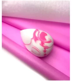 Esponja para maquillaje - Marmolado Rosa