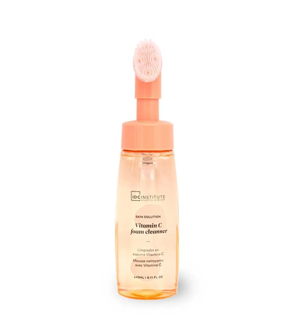 Espuma limpiadora con exfocepillo - Vitamina C