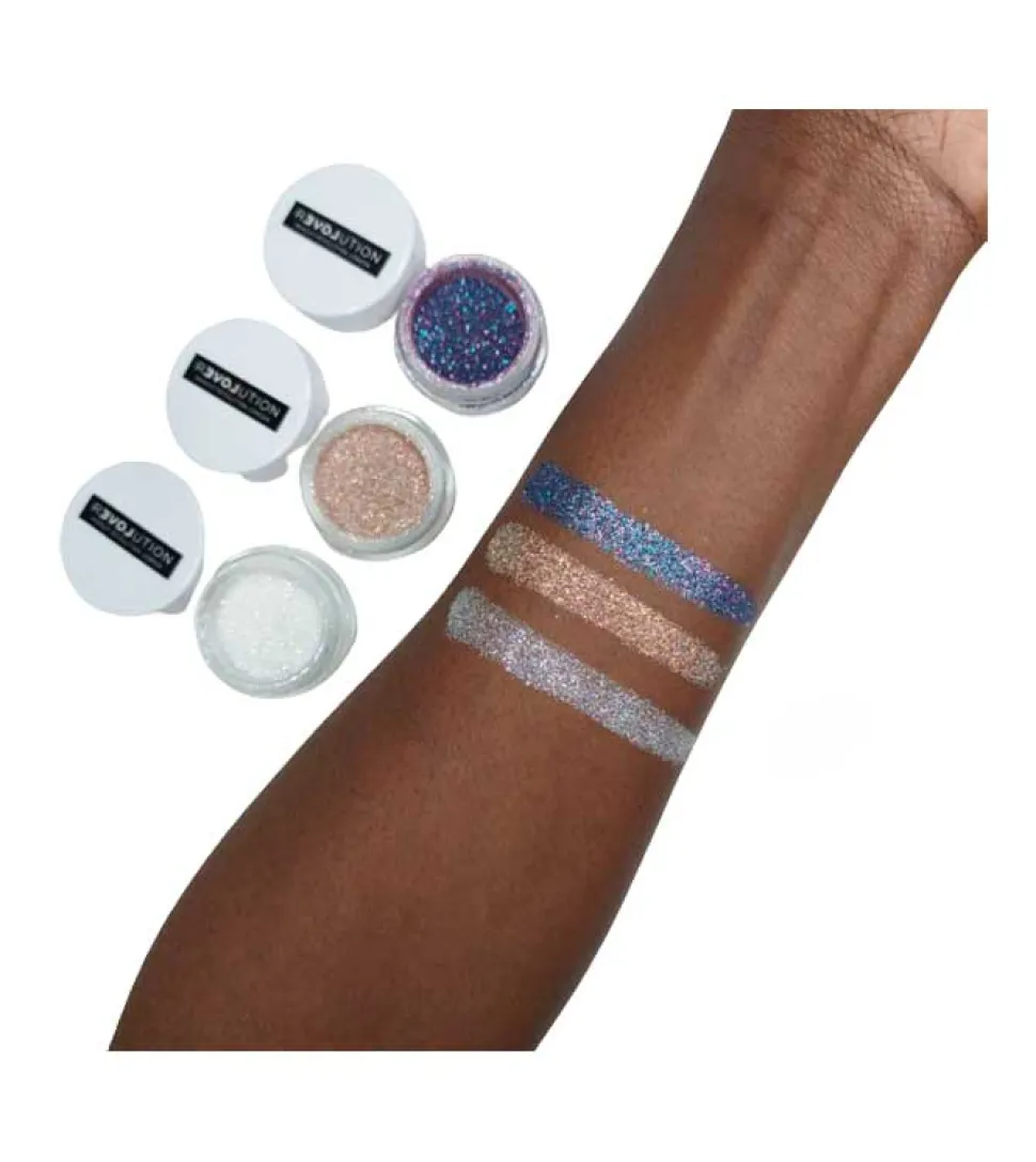 *Euphoric* - Glitter suelto iridiscente multiusos - Gold Star