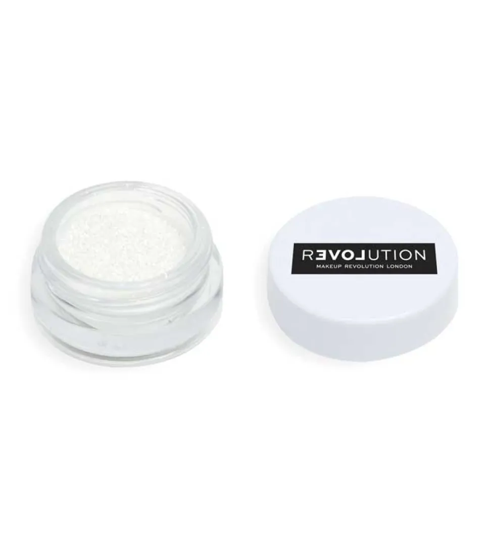 *Euphoric* - Glitter suelto iridiscente multiusos - Ice White