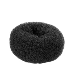 EuroStil - Relleno circular grande para Moño - Negro