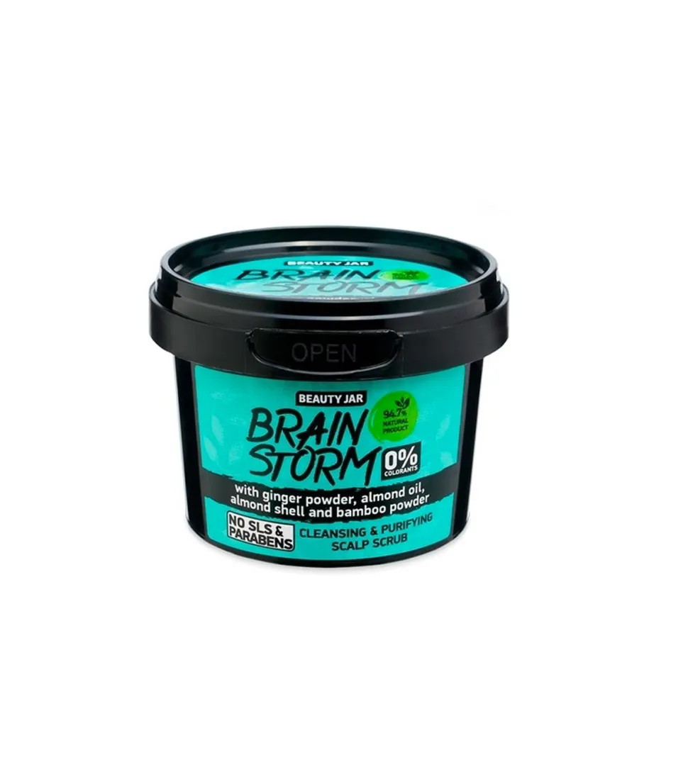 Exfoliante capilar para la limpieza del cuero cabelludo Brain Storm