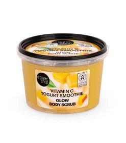 Exfoliante corporal de azúcar - Batido de yogur con vitamina C