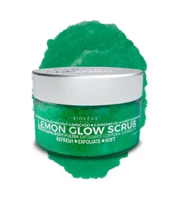 Exfoliante corporal de sal marina - Lemon Glow Scrub