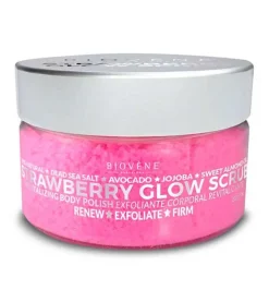 Exfoliante corporal de sal marina - Strawberry Glow Scrub