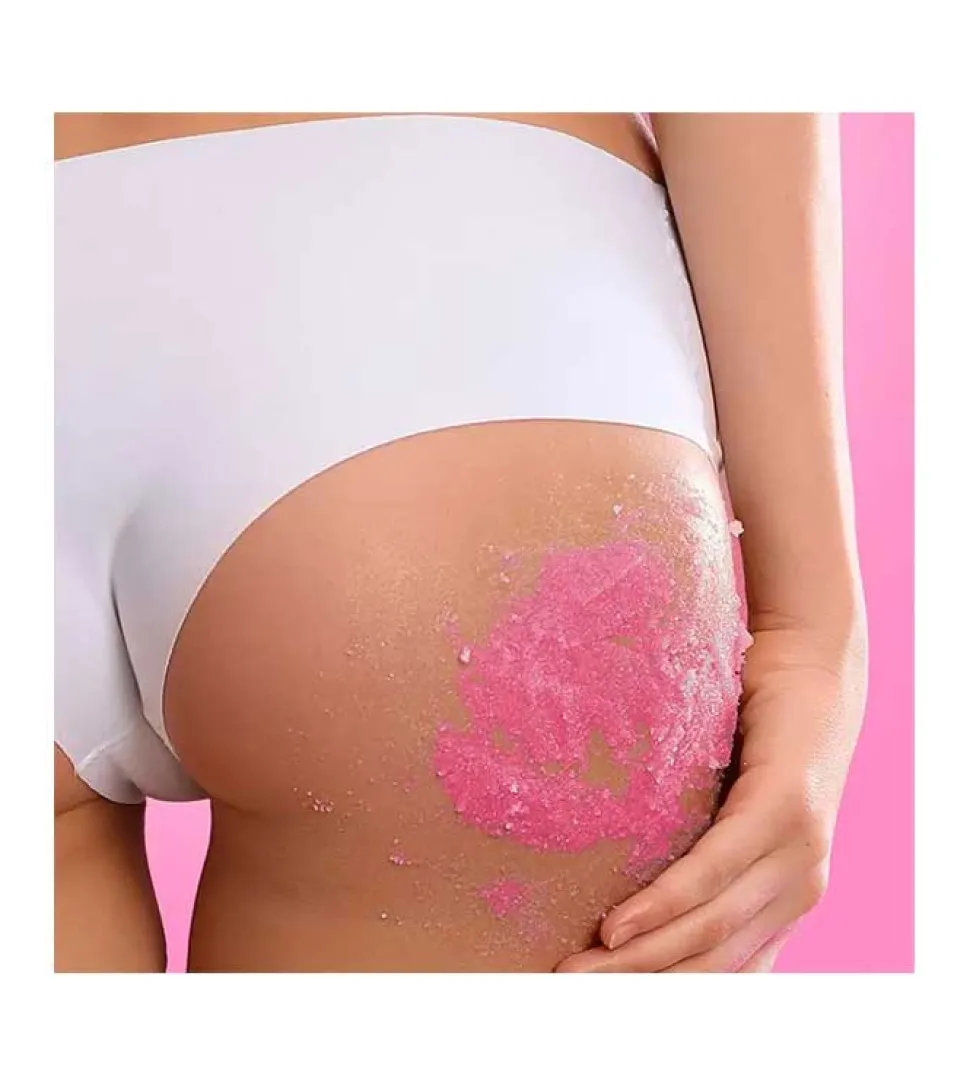 Exfoliante corporal de sal marina - Strawberry Glow Scrub
