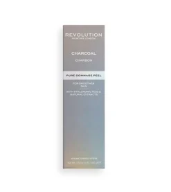 Exfoliante facial con carbón