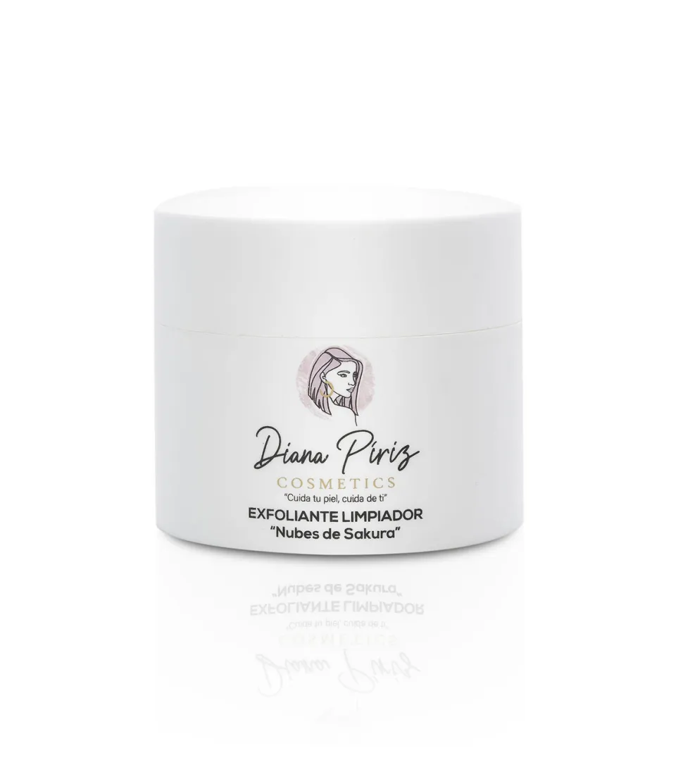 Exfoliante limpiador facial Nubes de Sakura