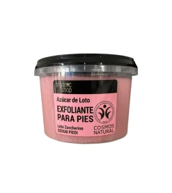 Exfoliante para pies - Flor de loto orgánica y azúcar
