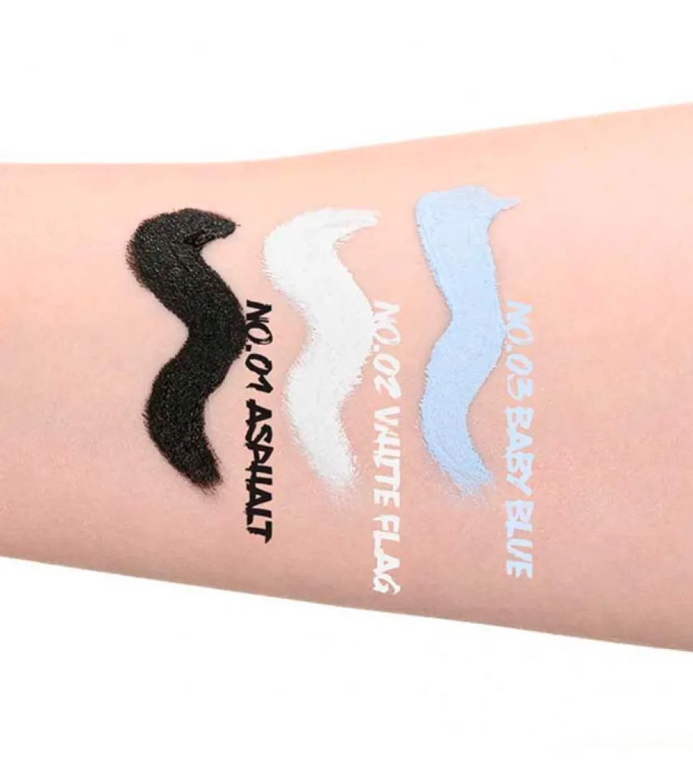 Eyeliner en crema Flow Liner - 02: White flag