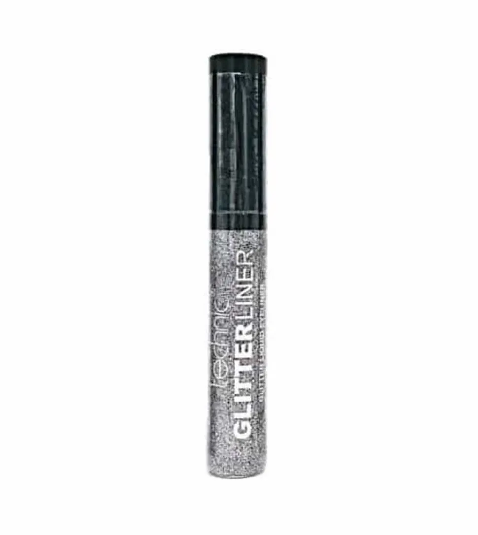 Eyeliner líquido con glitter - Silver