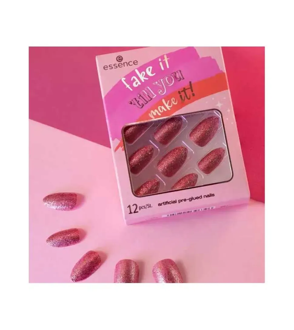 *Fake it 'till you make it* - Uñas postizas - 02: Glitter Is The New Black