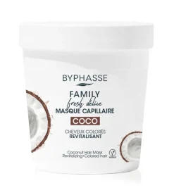 *Family fresh délice* - Mascarilla capilar - Coco: cabello teñido