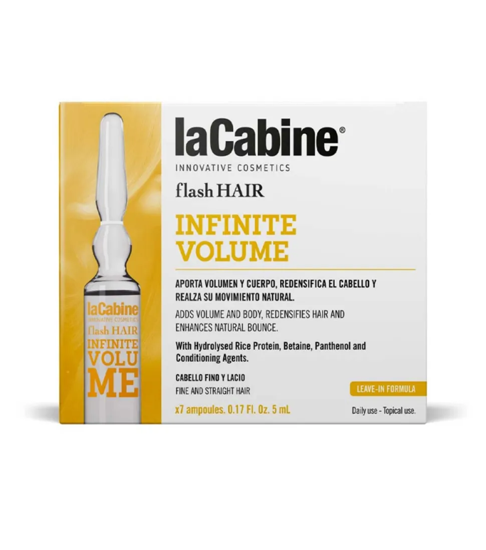 *Flash Hair* - Ampollas capilares Infinite Volume - Cabello fino y lacio