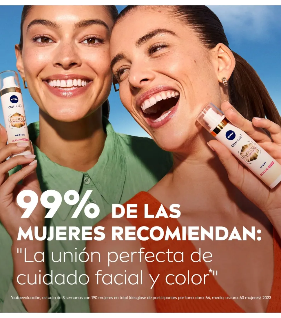 Fluido con color antimanchas Luminous 630 SPF30 - Tono claro