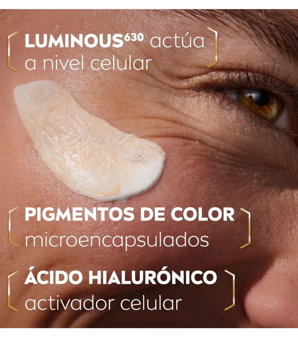 Fluido con color antimanchas Luminous 630 SPF30 - Tono claro