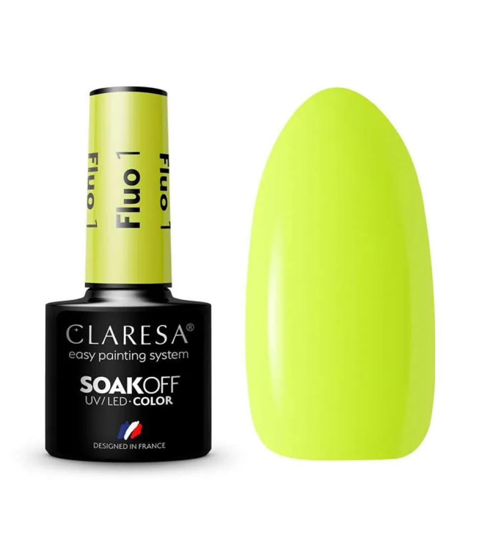 *Fluo* - Esmalte semipermanente Soak off - 01