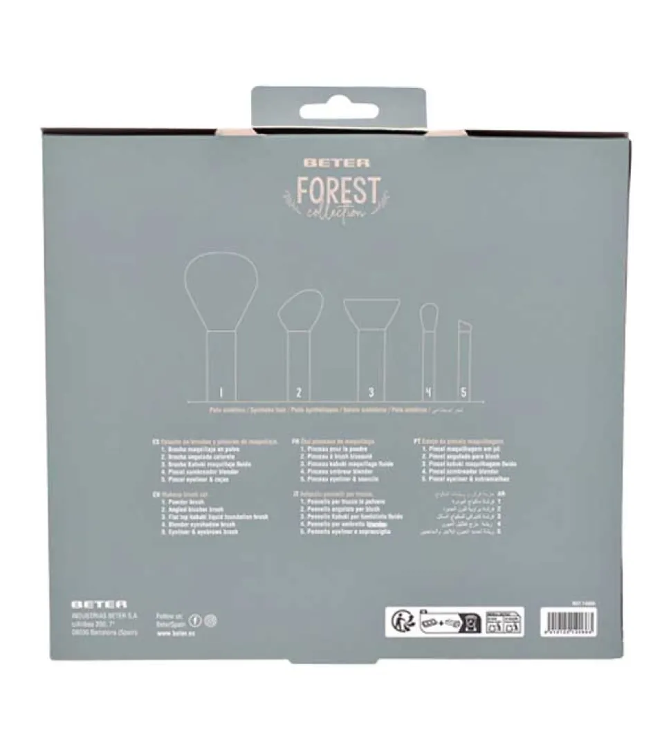 *Forest Collection* - Set de brochas Makeup