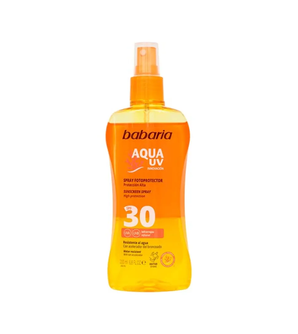 Fotoprotector bifásico en spray Aqua UV SPF 30
