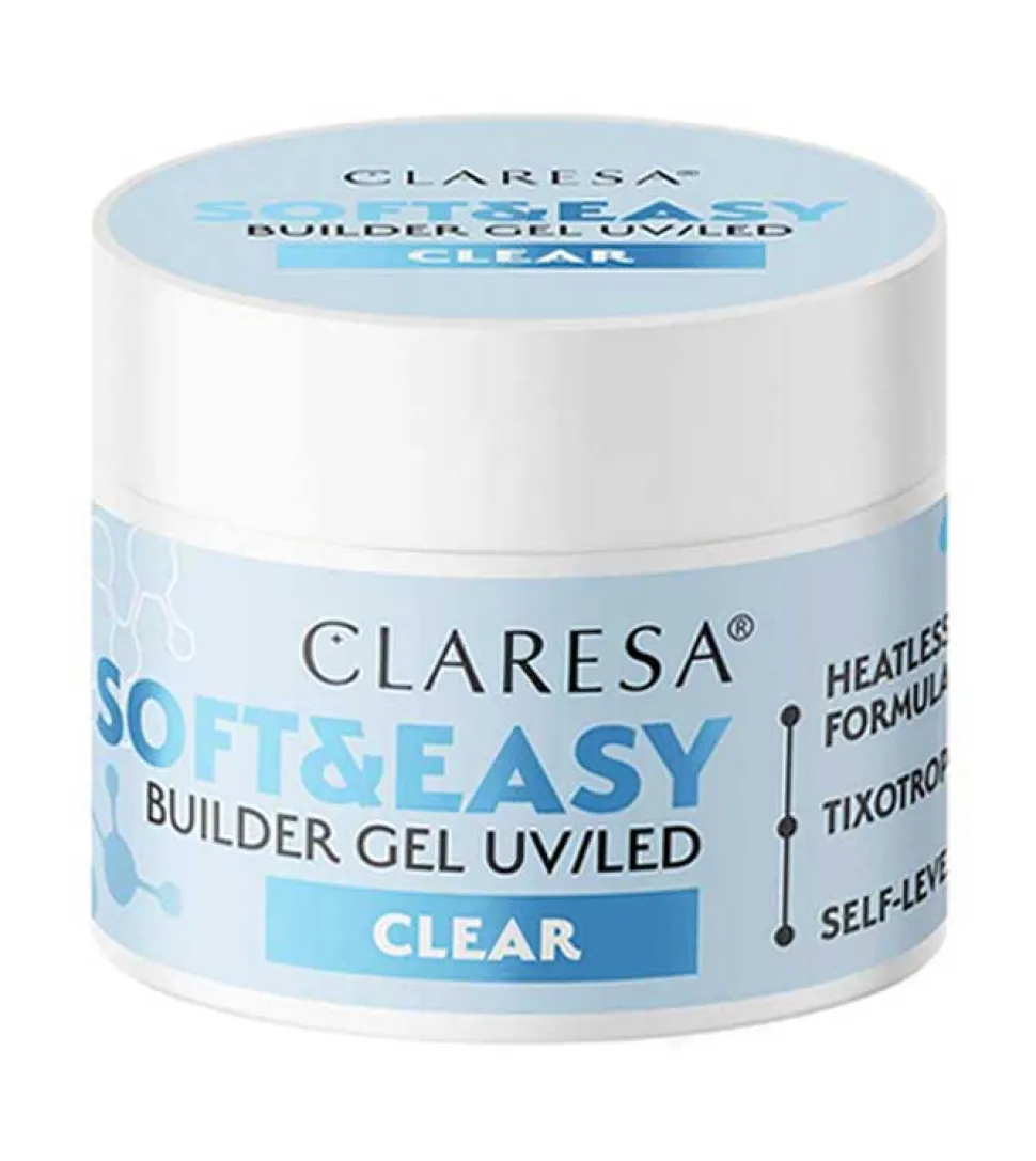 Gel constructor Soft & Easy - Clear - 90 g