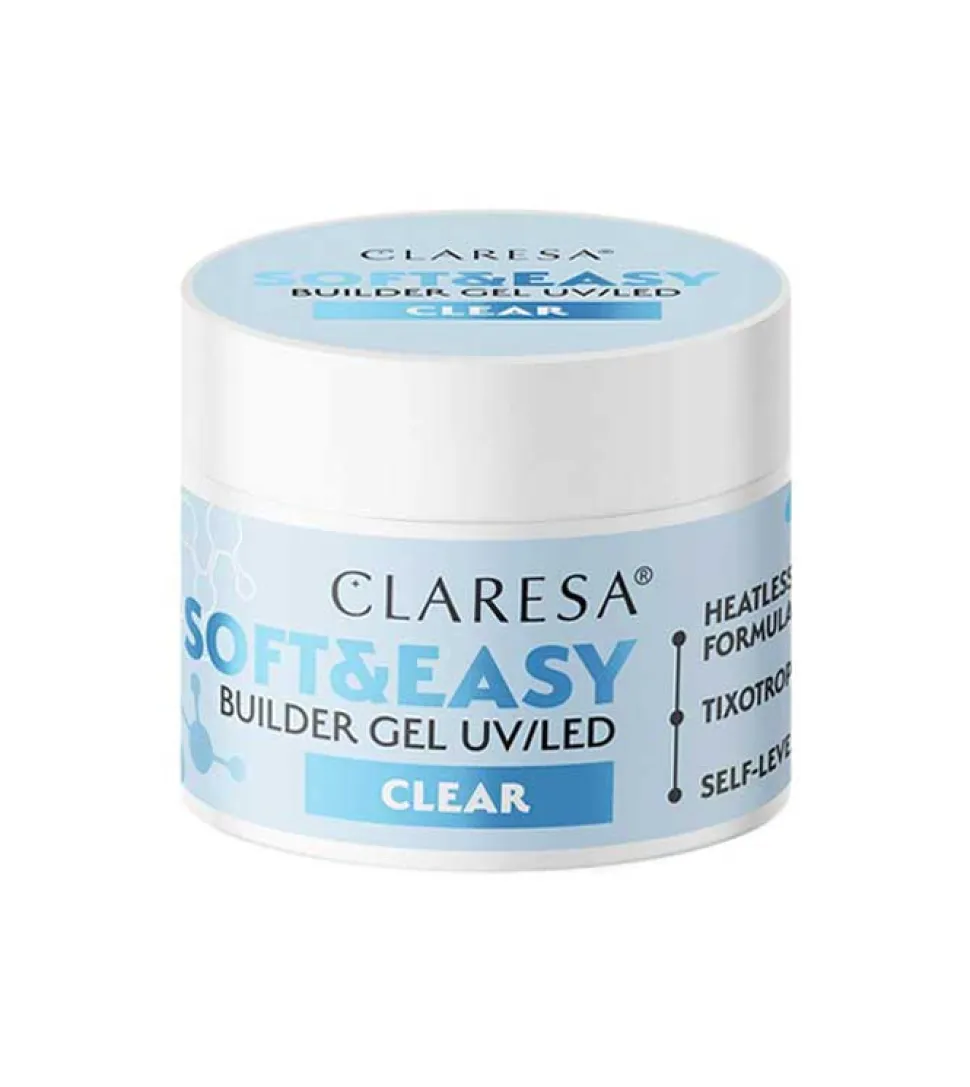 Gel constructor Soft & Easy - Clear - 45 g