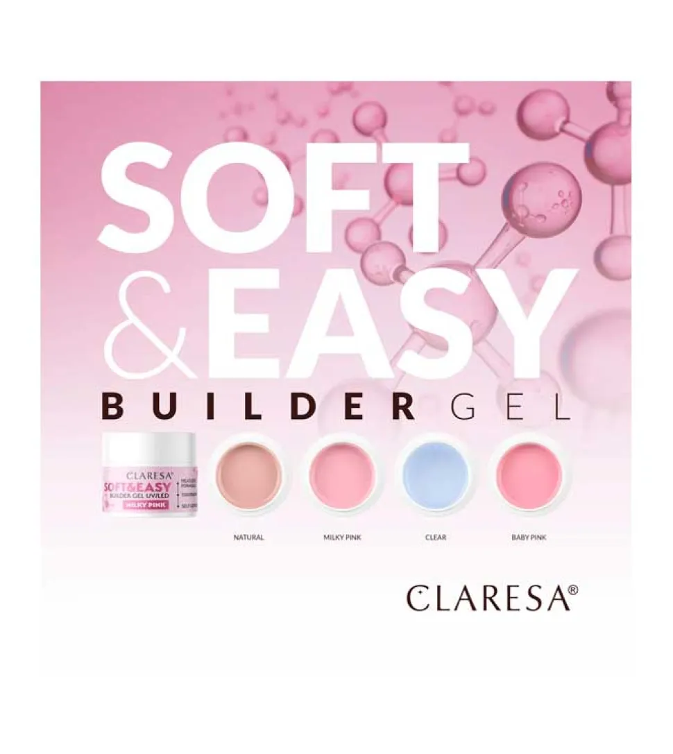 Gel constructor Soft & Easy - Clear - 45 g