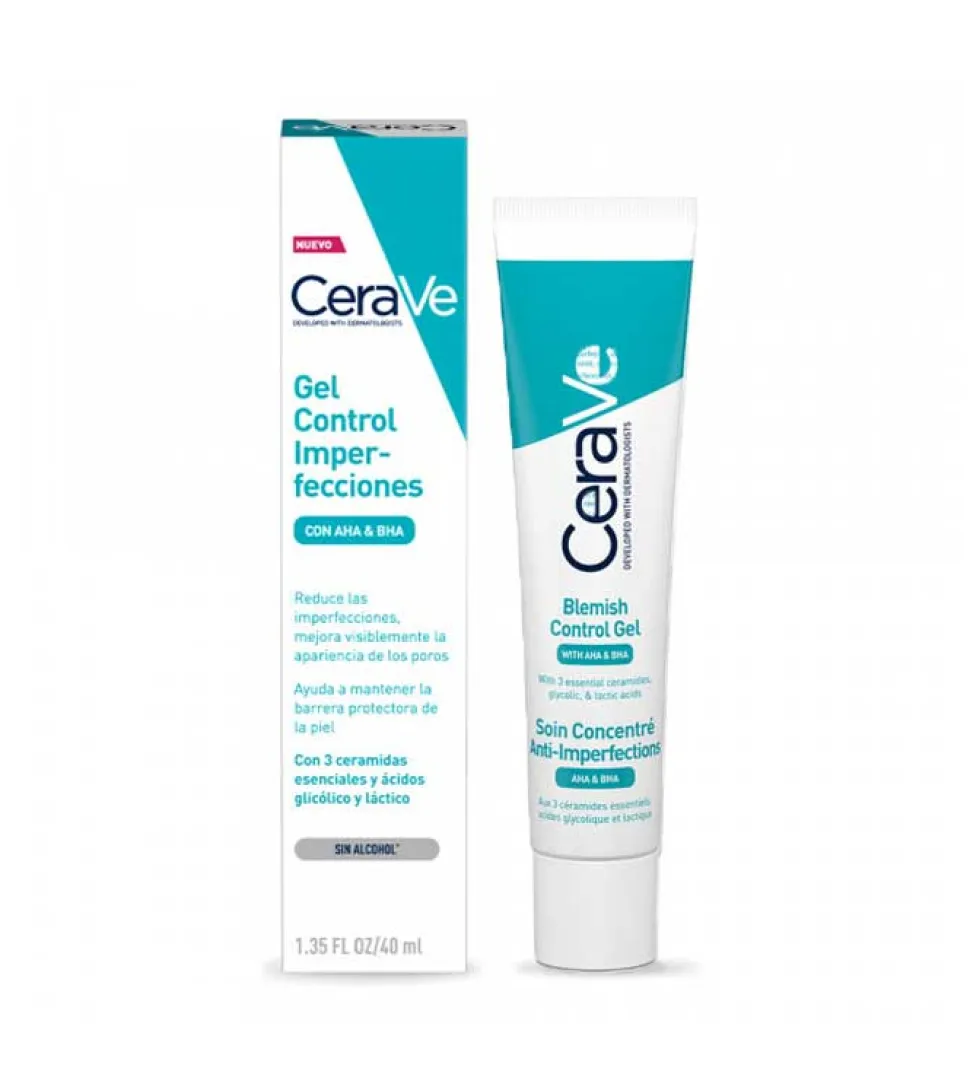 Gel control de imperfecciones con AHA y BHA