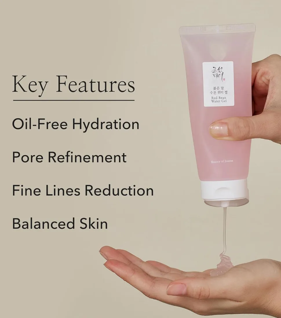 Gel-crema facial hidratante Red Bean Water Gel