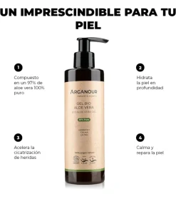 Gel de aloe vera bio