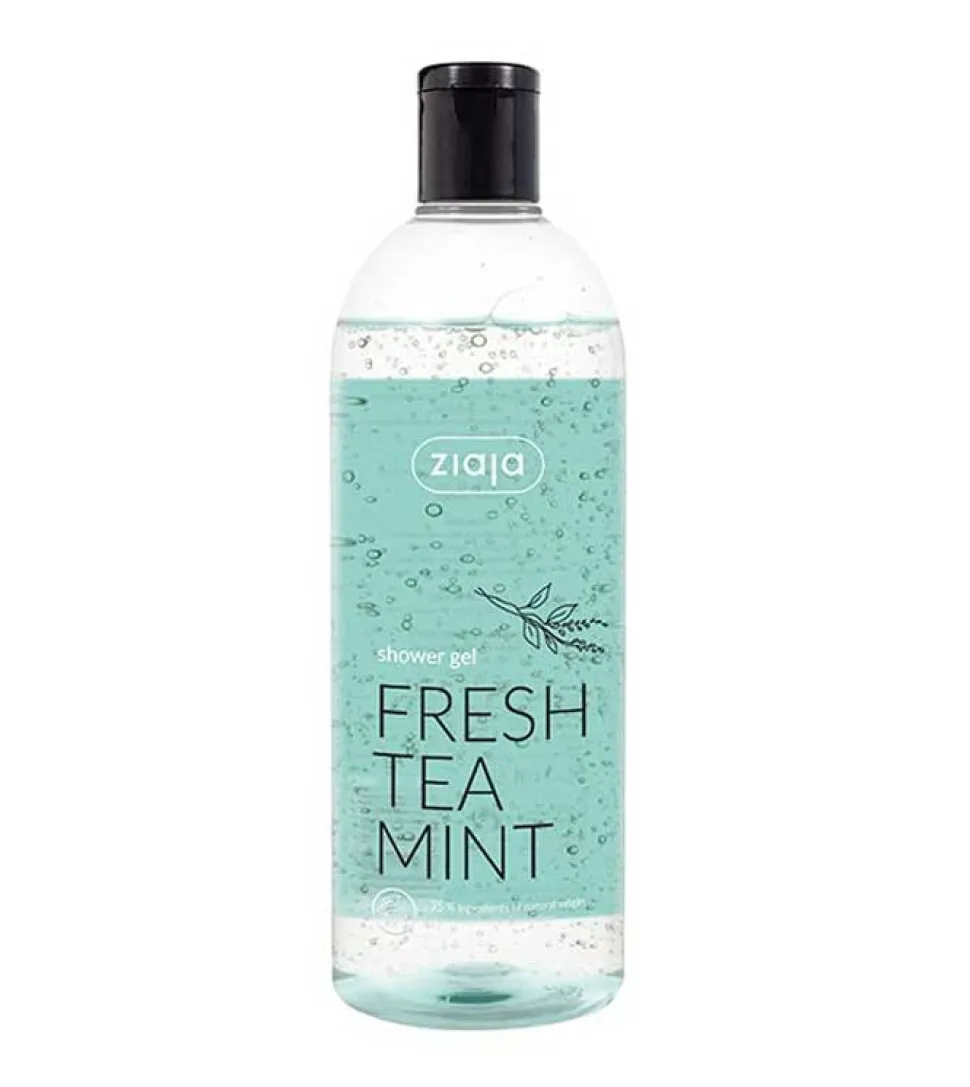 Gel de ducha de té con menta fresca