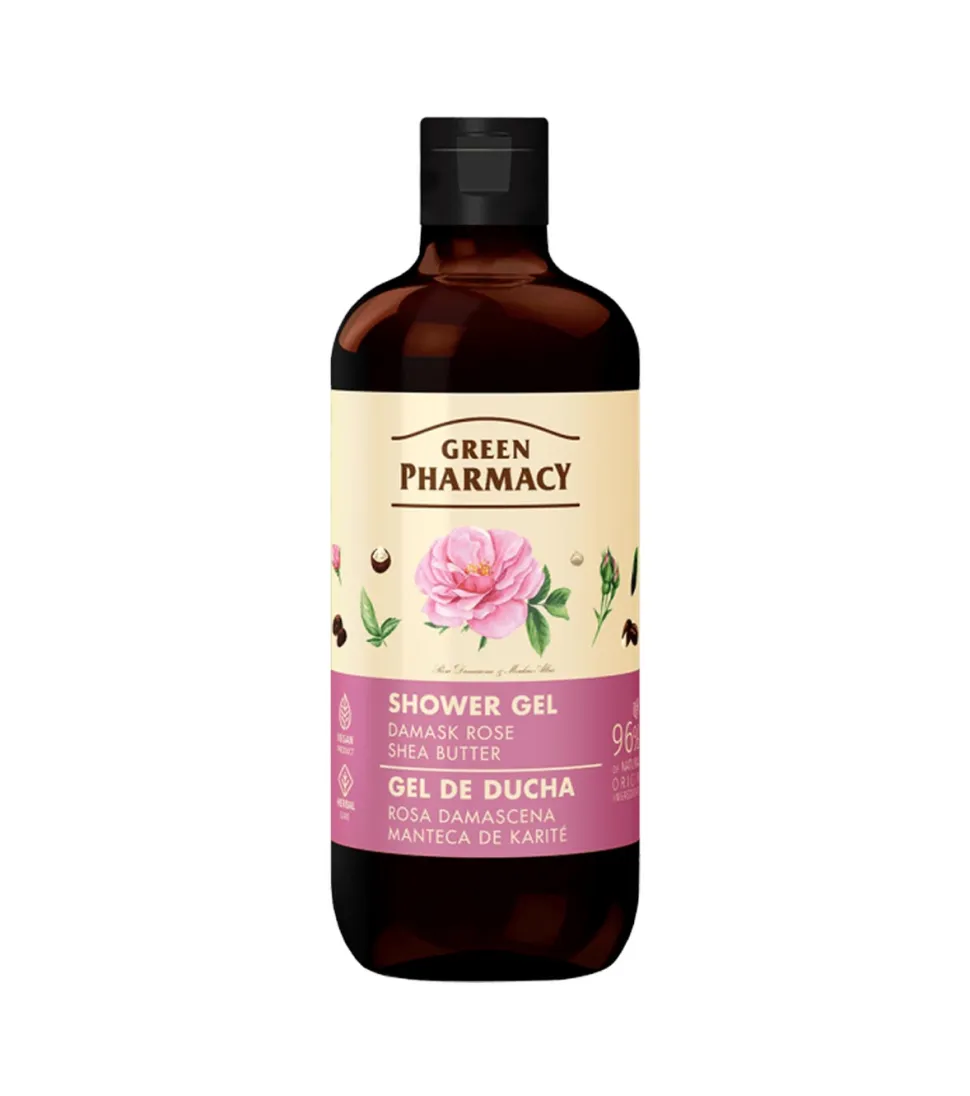 Gel de ducha - Rosa damascena y manteca de Karité