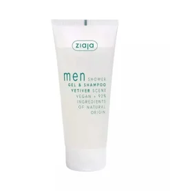 Gel de ducha y champú 2 en 1 para hombre 200 ml - Vetiver