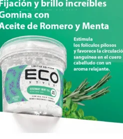 Gel fijador y de peinado para todo tipo de cabellos - Rosemary Mint Oil 236ml