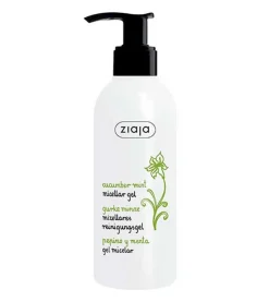 Gel limpiador micelar con Pepino y Menta