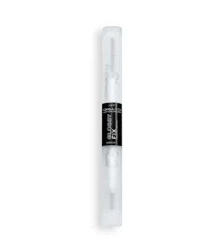 Gel para cejas y máscara de pestañas Glossy Fix - Transparente